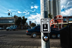 Crosswalk button | One Law Group