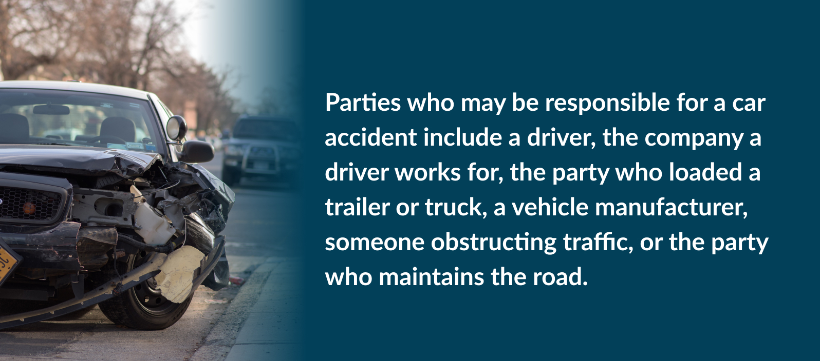 Who May Be Held Responsible for a Car Accident?